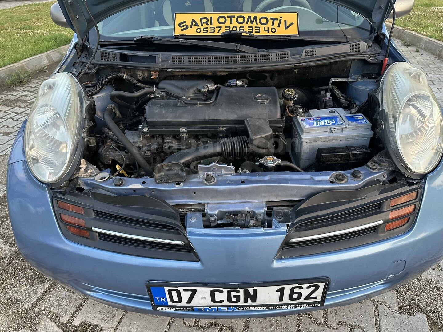 SARI OTOMOTİV DEN NİSSAN MİCRA 1.2 TEKNA PAKET KREDİ KARTI GEÇERLİ 5