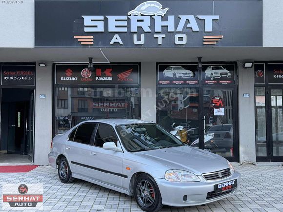 SERHAT AUTO'DAN 2000 MODEL HONCA CİVİC İES1.6 TAM GÜVENLİK PAKET