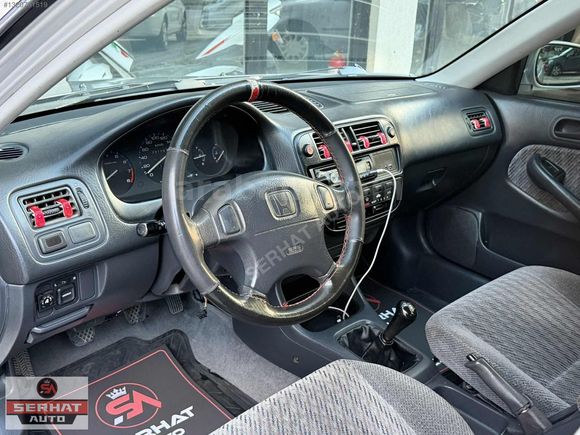 SERHAT AUTO'DAN 2000 MODEL HONCA CİVİC İES1.6 TAM GÜVENLİK PAKET