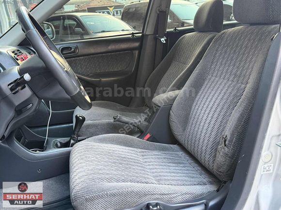 SERHAT AUTO'DAN 2000 MODEL HONCA CİVİC İES1.6 TAM GÜVENLİK PAKET