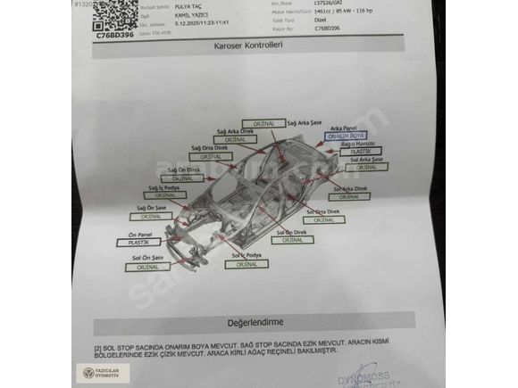 YAZICILAR'DAN 2020 MEGANE 147 BİN KM TOUCH OTOMATİK