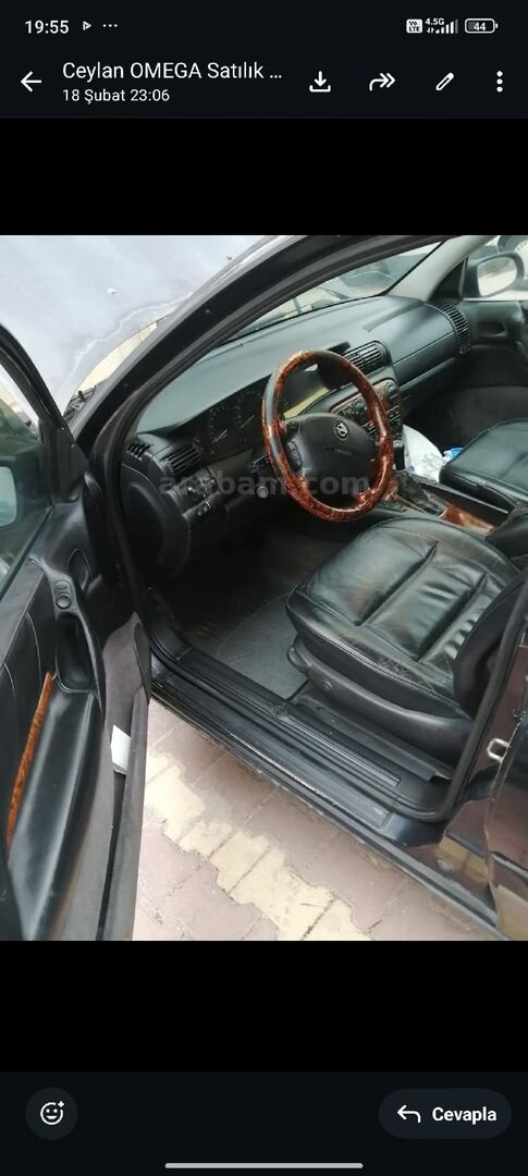 Sahibinden Opel Omega 2.5 CD 1998 Model Konya 261.000 km Füme 3
