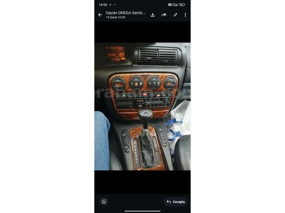 Sahibinden Opel Omega 2.5 CD 1998 Model