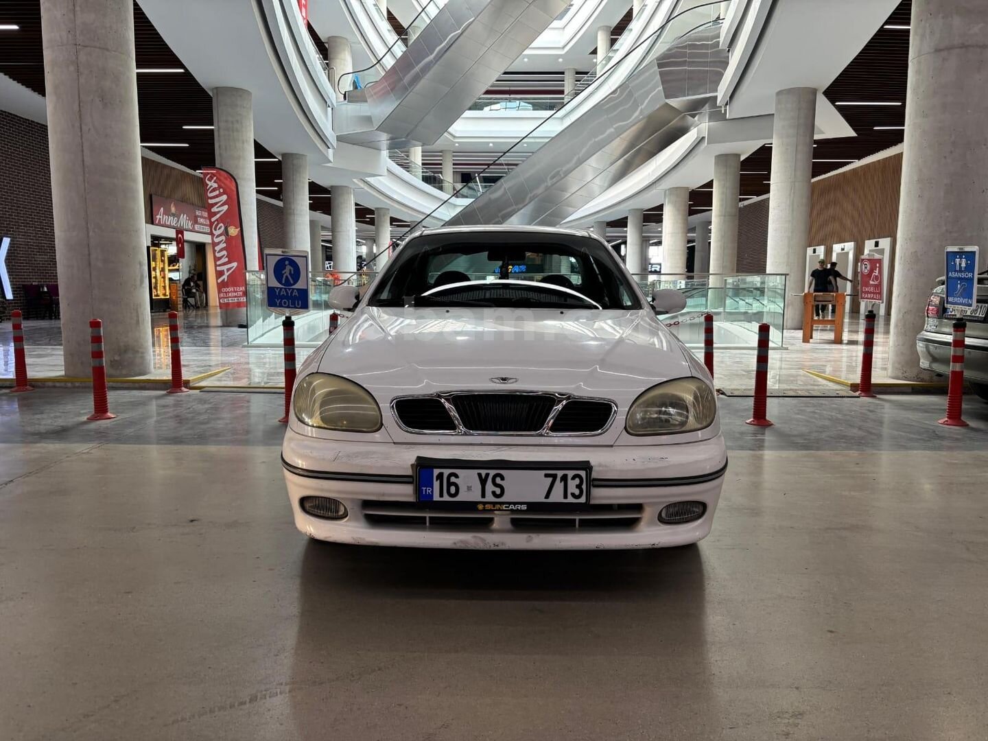Sahibinden Daewoo Lanos 1.6 SX 1998 Model Ankara 121.000 km Beyaz 2