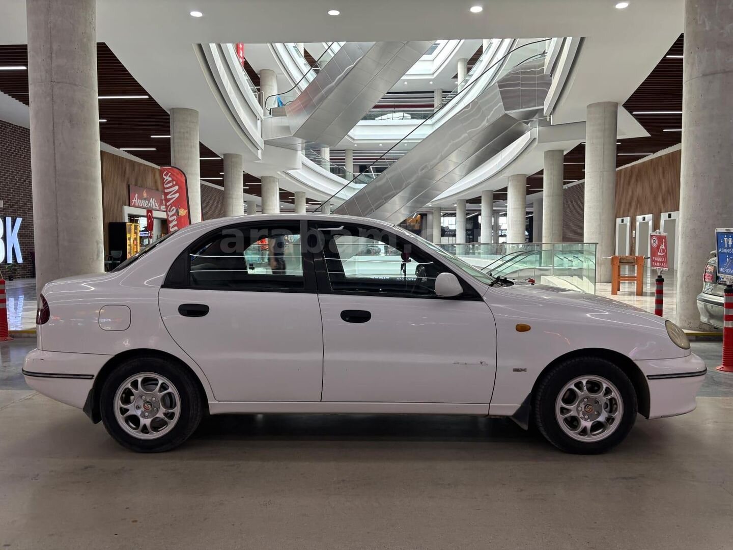 Sahibinden Daewoo Lanos 1.6 SX 1998 Model Ankara 121.000 km Beyaz 7