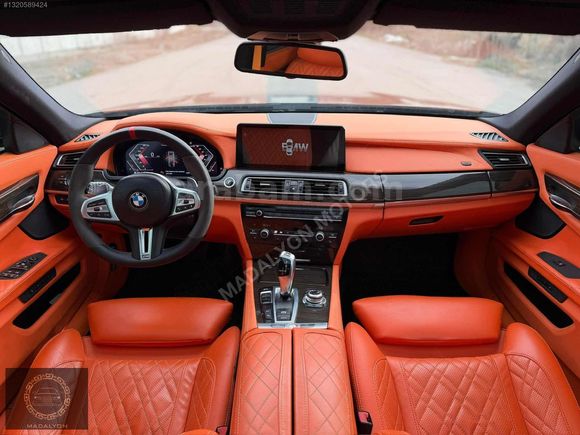 42TC407 ÖZEL PLAKA 2022 FACELİFT 2009 BMW 7.40i LONG