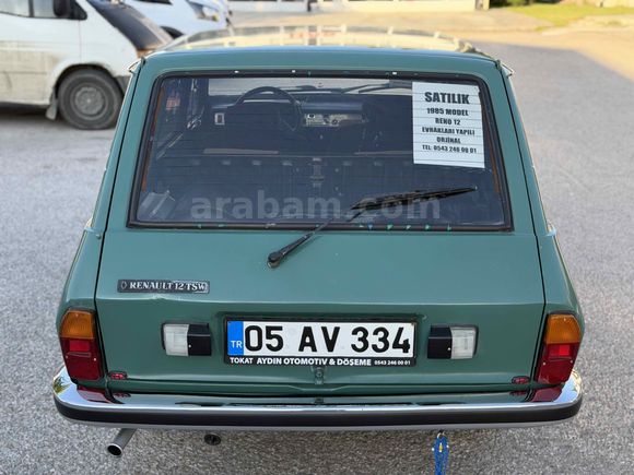 Galeriden Renault R 12 TSW 1985 Model Tokat