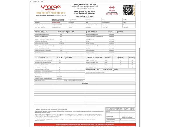 Sahibinden Opel Combo 1.5 CDTI Edition 2021 Model 