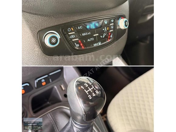2017 TİTANİUM PLUS FORD COURİER 1.6 TDCİ ISITMA-JANT-İÇ RENK BEJ