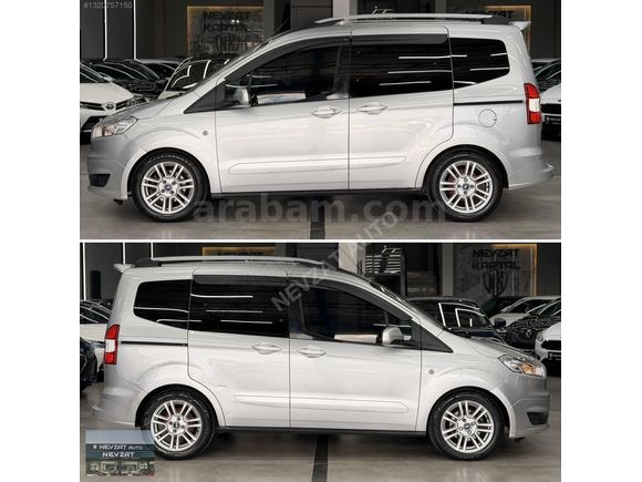 2017 TİTANİUM PLUS FORD COURİER 1.6 TDCİ ISITMA-JANT-İÇ RENK BEJ
