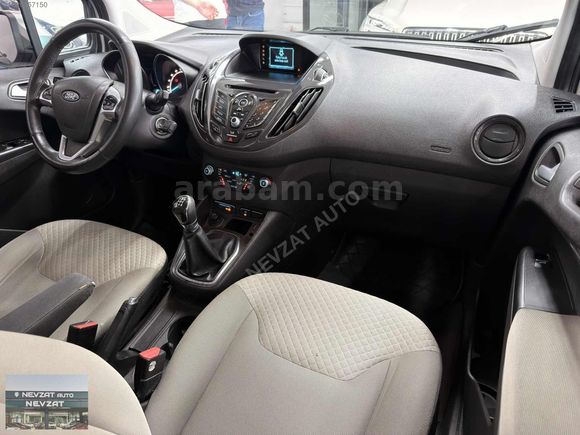 2017 TİTANİUM PLUS FORD COURİER 1.6 TDCİ ISITMA-JANT-İÇ RENK BEJ