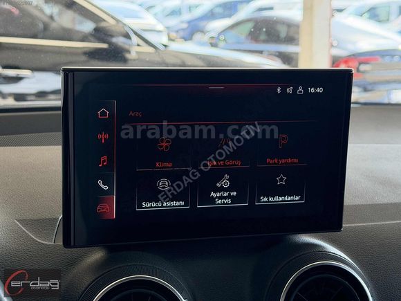 ERDAĞ'DAN 2024 AUDİ Q2 35 TFSİ ADVANCED BOYASIZ CAM TAVANLI