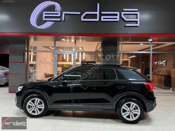 ERDAĞ'DAN 2024 AUDİ Q2 35 TFSİ ADVANCED BOYASIZ CAM TAVANLI