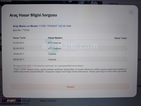 1.78 ORAN-300 BİN KREDİ-2011-KLIMALI-227 BİN KMDE-ARKA ÇEKER