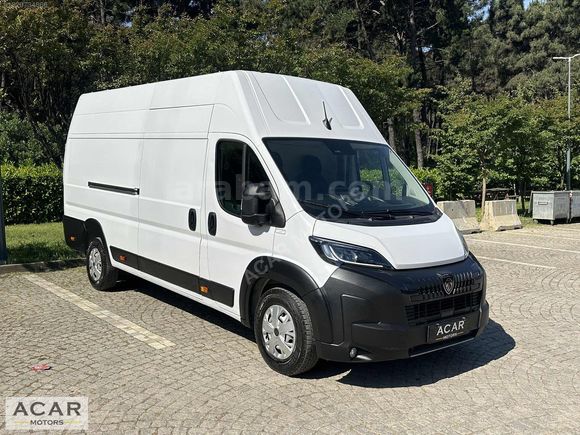 -ACAR MOTORS- 2025 ÇIKIŞLI PEUGEOT BOXER 17M3 BOYASIZ %20 FATURA