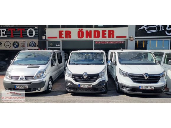* ER ÖNDER * 2017 - TRAFİC - MULTİX - 5+1 -161,000km - BOYA YOK