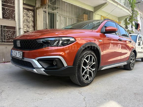 Sahibinden Fiat Egea Cross 1.4 Fire Urban 2023 Model  27.000 km Turuncu