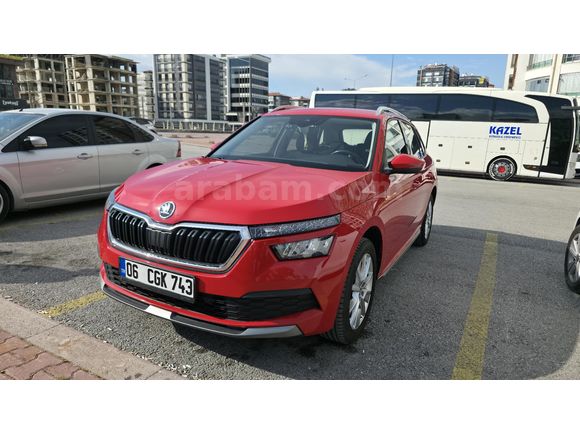 Sahibinden Skoda Kamiq 1.0 TSI Premium 2020 Model  123.000 km Kırmızı