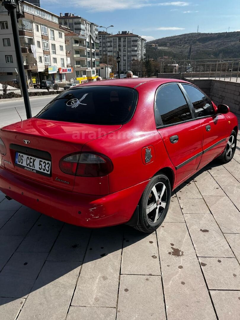 Sahibinden Daewoo Lanos 1.6 SX 1998 Model Ankara 335.000 km Kırmızı 2