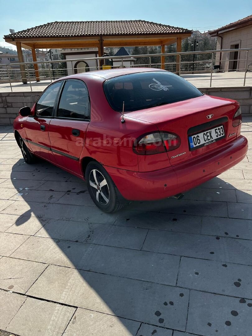 Sahibinden Daewoo Lanos 1.6 SX 1998 Model Ankara 335.000 km Kırmızı 1