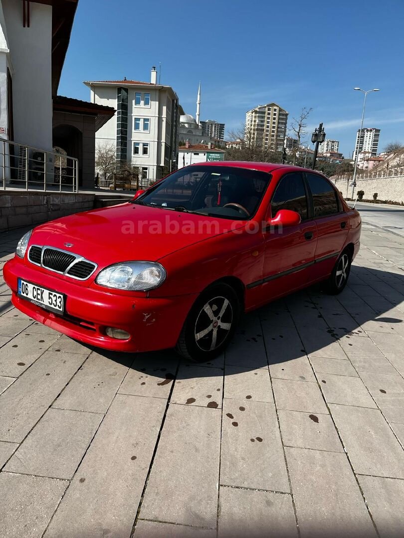Sahibinden Daewoo Lanos 1.6 SX 1998 Model Ankara 335.000 km Kırmızı 4
