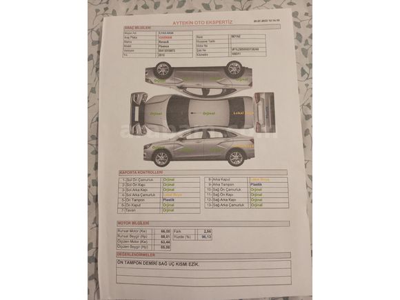 Sahibinden Renault Fluence 1.5 dCi Touch 2015 Model