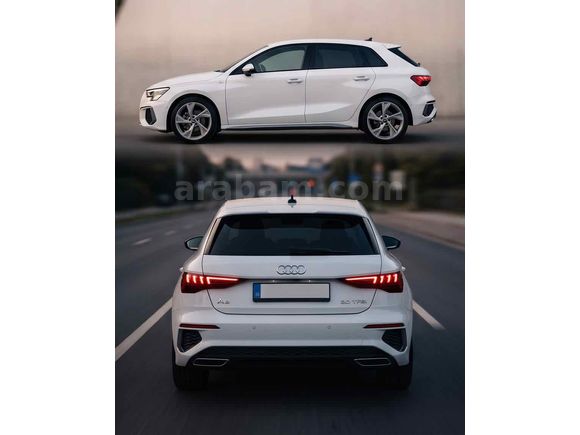 Sahibinden Audi A3 Sportback 30 TFSI S-Line 2021 Model Antalya