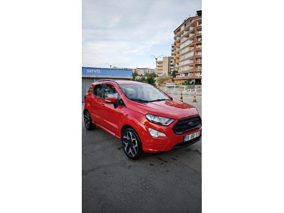 Sahibinden Ford EcoSport 1.0 EcoBoost ST Line 2018 Model  67.500 km Kırmızı