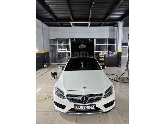Sahibinden Mercedes - Benz C 180 AMG 2015 Model 64 renk iç ambiyans  