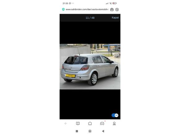 Sahibinden Opel Astra 1.6 Essentia Konfor 2013 Model