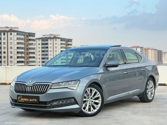 2020 SKODA SUPERB 1.6 TDI PRESTİGE 94 BİNDE CAM TAVAN KESİK DİREKSİYON +