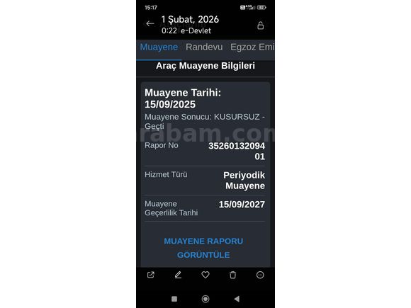ARAÇ OPSİYONLU