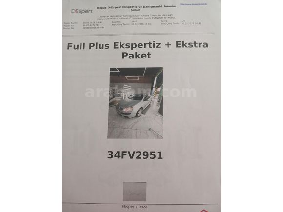 Sahibinden Volkswagen Golf 1.6 Primeline 2009 Model İstanbul