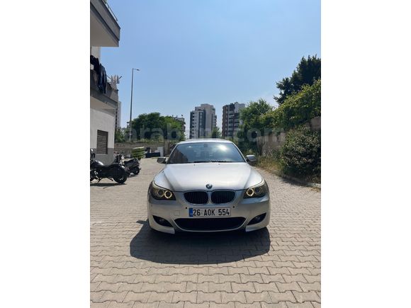 Sahibinden BMW 5 Serisi 520d Sport 2008 Model  385.000 km Gri (Gümüş)