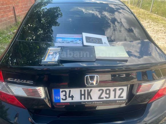  Honda Civic 1.6 Elegance 2012 Model Tokat 102.491 km Siyah