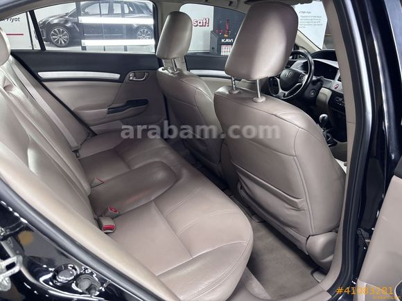  Honda Civic 1.6 Elegance 2012 Model Tokat 102.491 km Siyah