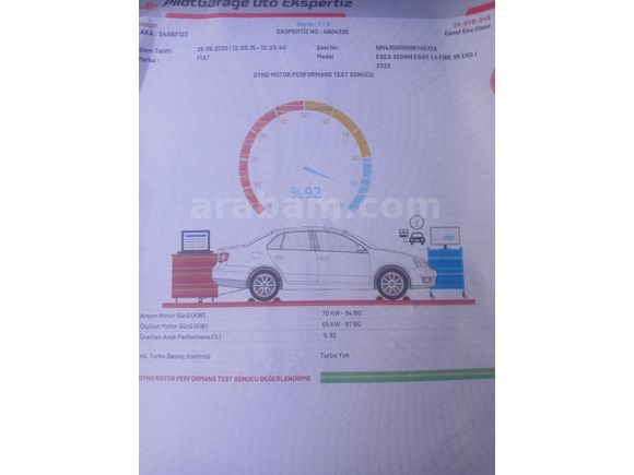 Sahibinden Fiat Egea 1.4 Fire Easy 2022 Model