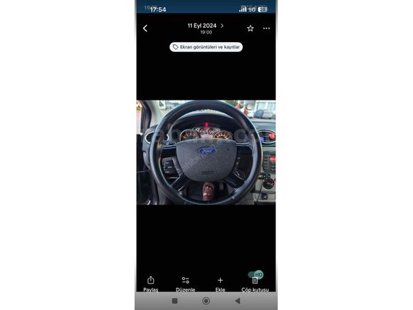Sahibinden Ford Focus 1.6 Comfort 2011 Model 