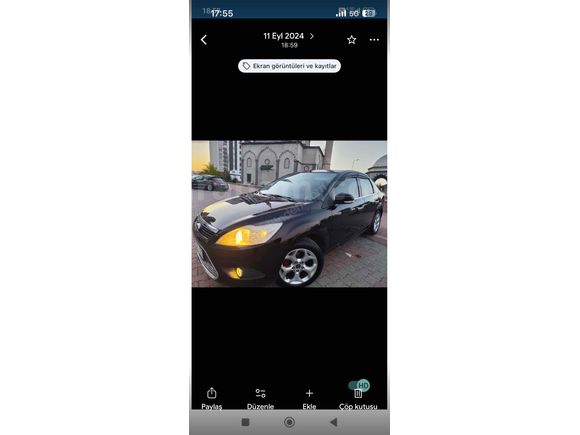 Sahibinden Ford Focus 1.6 Comfort 2011 Model 