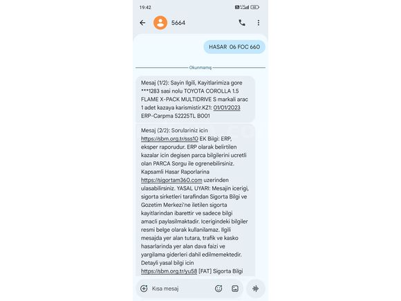 AKDAĞLAR OTOMOTİVDEN TEMİZ 1.5 COROLLA