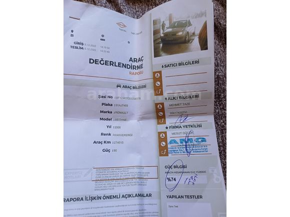 Sahibinden Renault Megane 1.5 dCi Dynamique 2005 Model