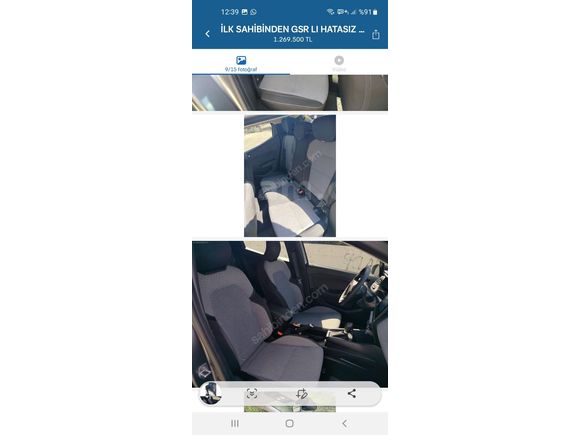 Sahibinden Renault Clio 1.0 TCe Evolution 2024 Model Kayseri 18.499 km Gri