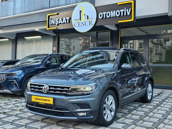 2019 VOLKSWAGEN TİGUAN 1.5 TSİ HİGHLİNE HATASIZ CAM TAVAN
