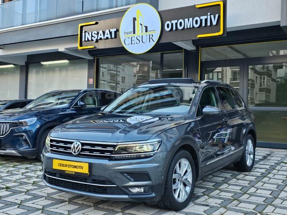 2019 VOLKSWAGEN TİGUAN 1.5 TSİ HİGHLİNE HATASIZ CAM TAVAN
