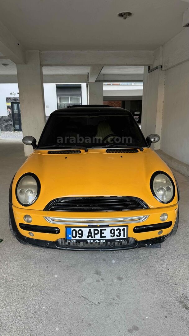 Sahibinden Mini Cooper S 1.6 2002 Model 380.000 km Sarı 1