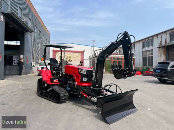 ÖZEN TARIM GÜVENCESİYLE 60 HP ESKAVATÖR VE GREYDER ATAÇMANLI