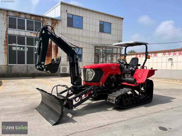 ÖZEN TARIM GÜVENCESİYLE 80 HP ESKAVATÖR VE GREYDER ATAÇMANLI