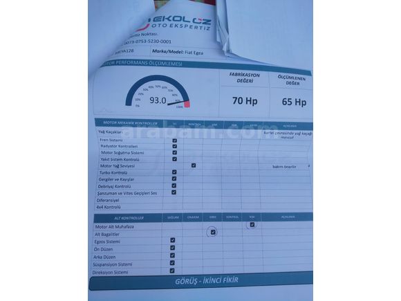 Memurdan düsük KM araç