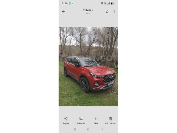 Sahibinden Chery Tiggo 7 Pro 1.6 TGDI Luxury 2023 Model