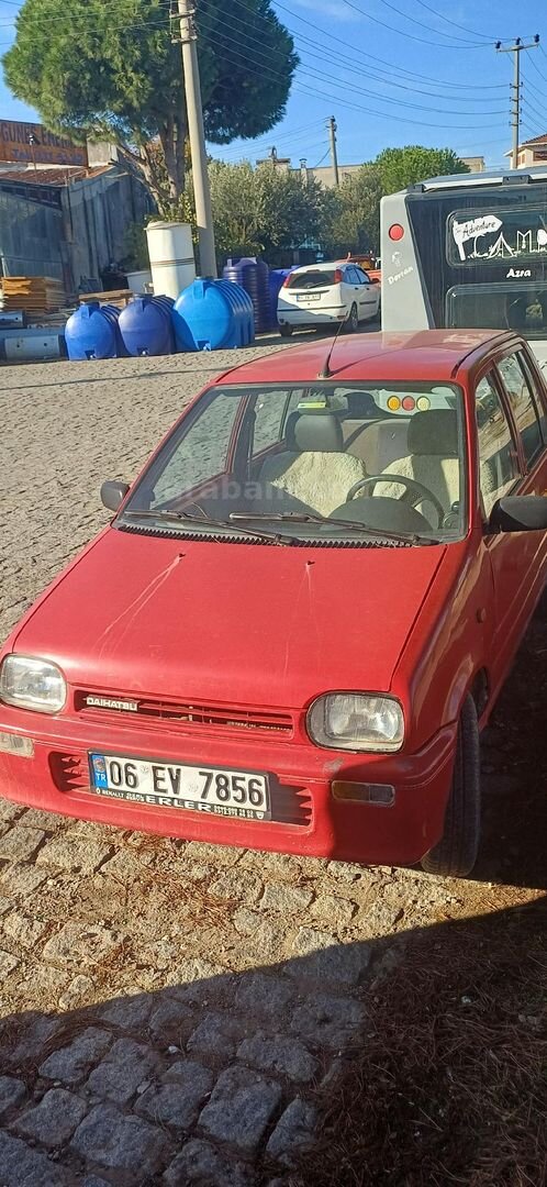 Sahibinden Daihatsu Cuore 0.9 GLX 1992 Model Balıkesir 125.000 km Kırmızı 3